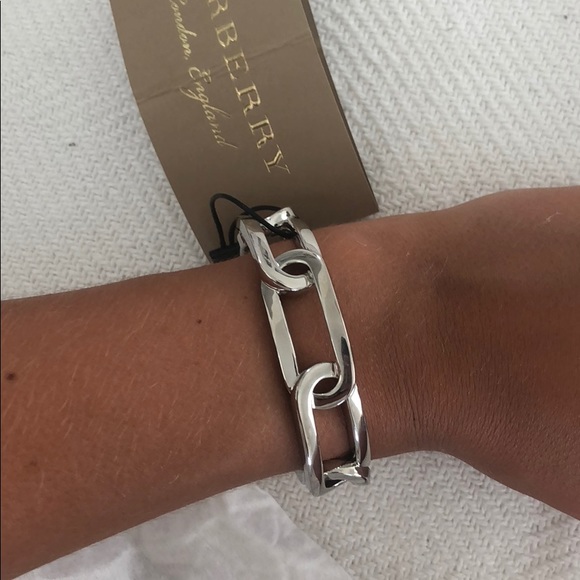 Burberry Silver Link Cuff - Picture 3 of 5